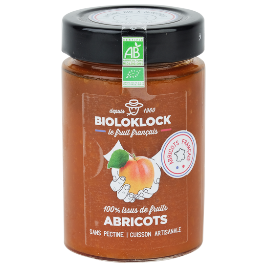 Abricots, 100% issus de fruits