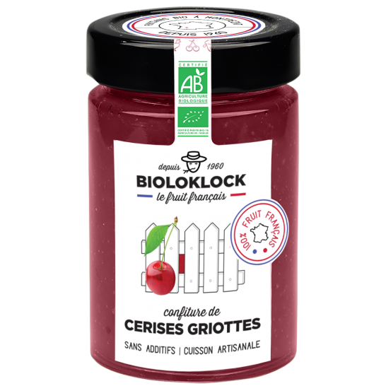 Confiture de cerises griottes